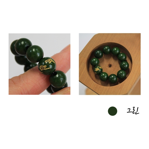 옻칠 손가락단주(색상4가지)  10번을 정성스럽게 옻칠하였습니다.