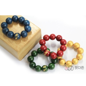 옻칠 손가락단주 (염주) 컬러택1  10번을 정성스럽게 옻칠하였습니다.