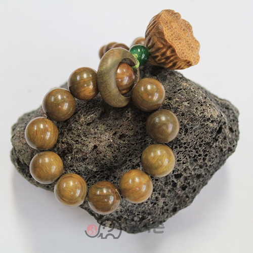 녹단 손가락단주10mm (손가락에 끼워서 돌리는 염주)
