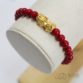 비휴주불 산호합장주 6mm