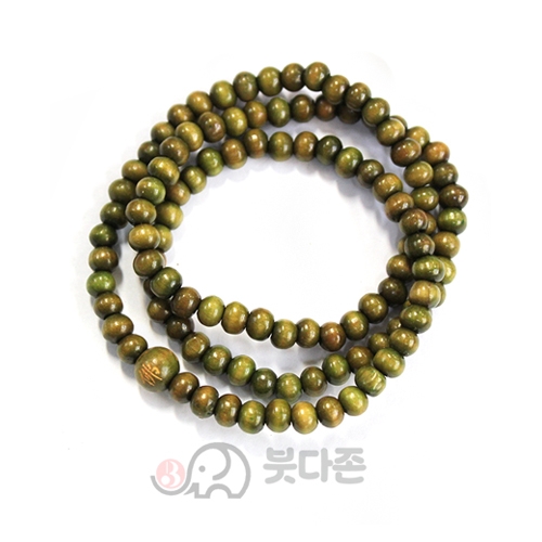 녹단 고무줄108염주 6mm