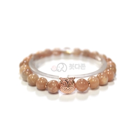 태양석 부엉이합장주 8mm