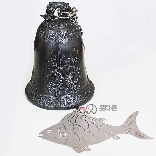 청동풍경(특2호)(지름19.5cm)/국내산 사찰풍경종