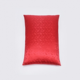 홍색 꽃무늬 스님방석(80 X 130cm)