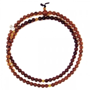 호박 108고무줄합장주 7mm (23g)