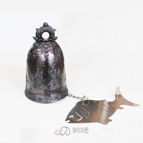 청동풍경(소)(지름10.5cm)/국내산 절풍경종(사찰풍경)