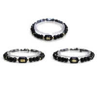 각친 오닉스 합장주 6mm (부적 택1)