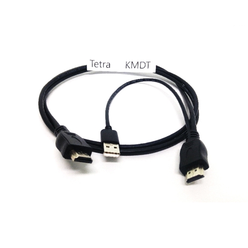 Tetra-KMDT HDMI to HDMI+USB 통합 케이블