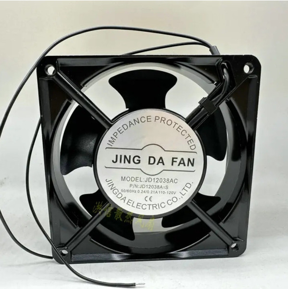 JD12038AC AC 120V 0.24A mm 2선 냉각팬