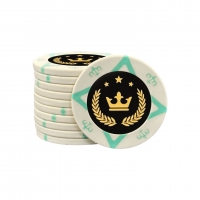 월계수칩 100개 하나뿐인 디자인칩 SQ004