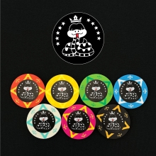 왕뱀칩 400개 하나뿐인 디자인칩 SQ005