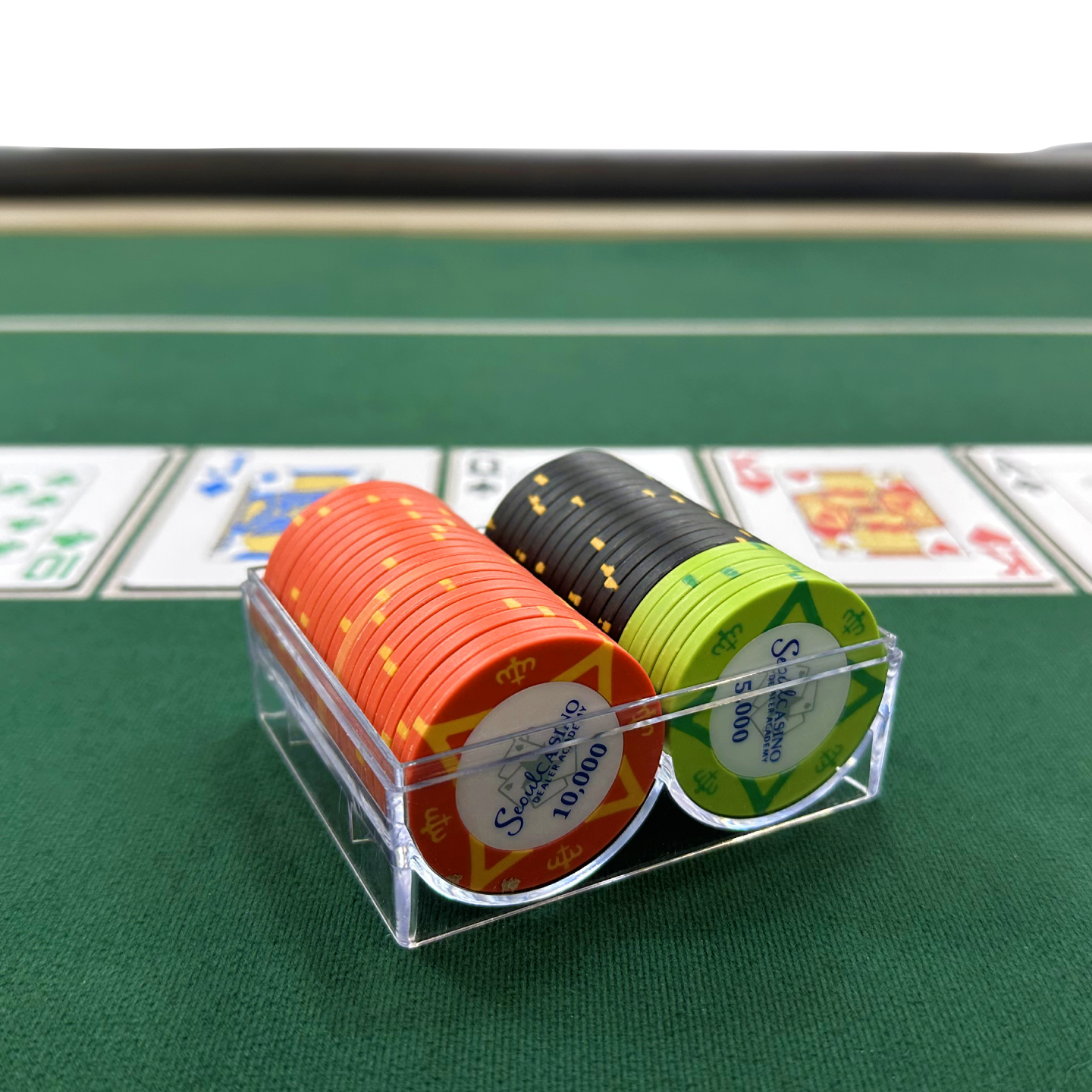 미니 아크릴 칩트레이 2개