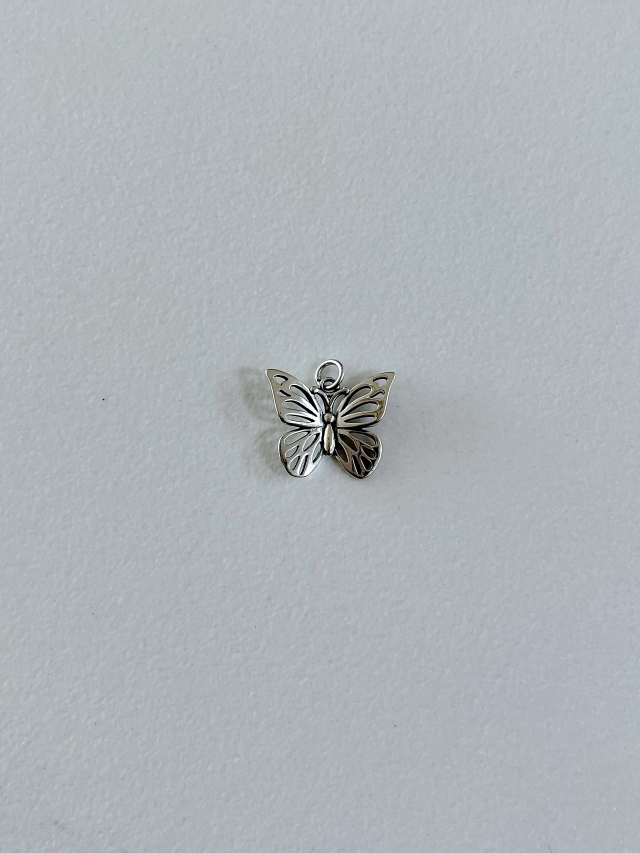 S. 실버 DIY 핸드메이드 부자재 나비 펜던트