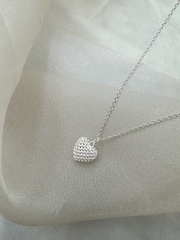 N.12mm 신상 하트 목걸이