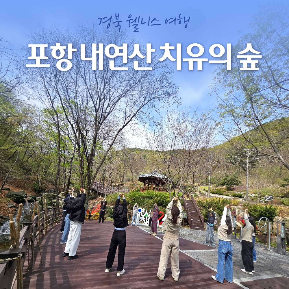 경북웰니스여행 포항 내연산 치유의 숲