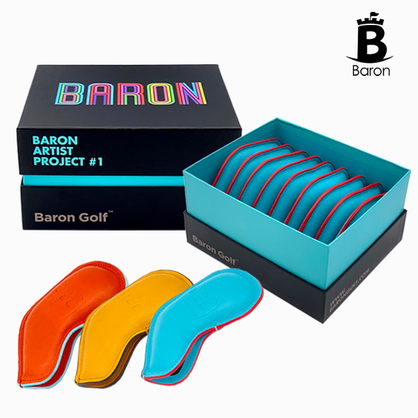 바론 스페셜에디션 아이언 헤드커버 9EA 클럽커버 남녀공용 골프용품