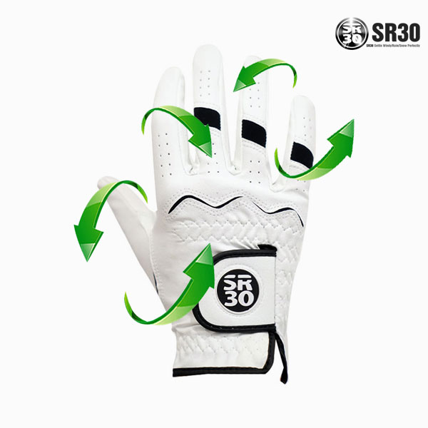 SR30 기능성 극세사 통풍 합피 오른손 남성 골프장갑