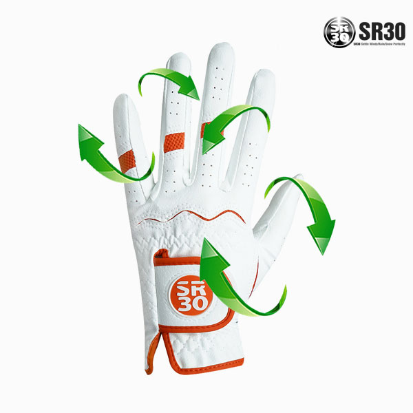 SR30 기능성 극세사 통풍 합피 왼손 여성 골프장갑