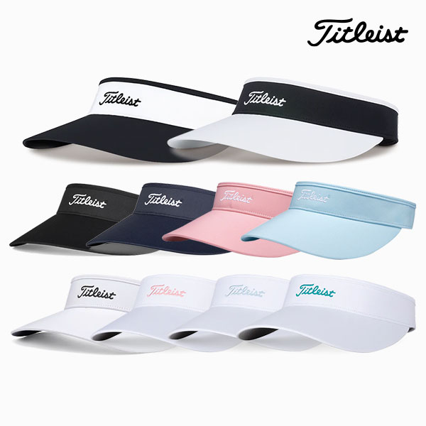 타이틀리스트 우먼스 썬드롭 바이저 골프모자 TH9VWSDK