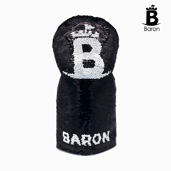 바론 BARON 스팽글 스컬가죽 드라이버 헤드커버 클럽커버 골프용품 2022년