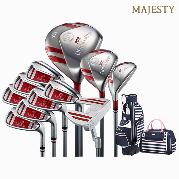 마루망 MARUMAN 2W 풀세트 11개 여성 골프 휠캐디백 세트 2021년