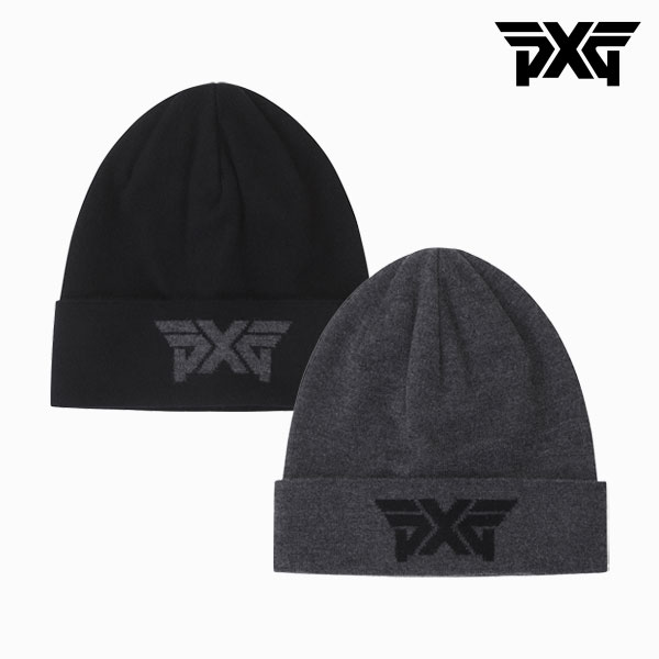 [카네정품] PXG 로고 자카드 커프 비니 겨울모자 골프모자 2022년