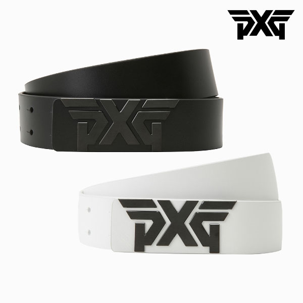 [카네정품] PXG 블랙 버클 로고 골프벨트 필드용품 여성