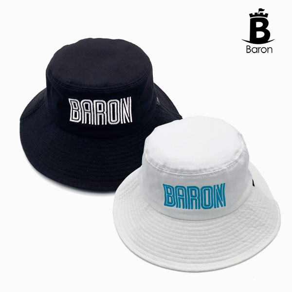 바론 X 스티븐 윌슨 콜라보레이션 버킷햇 썬햇 골프모자 코튼