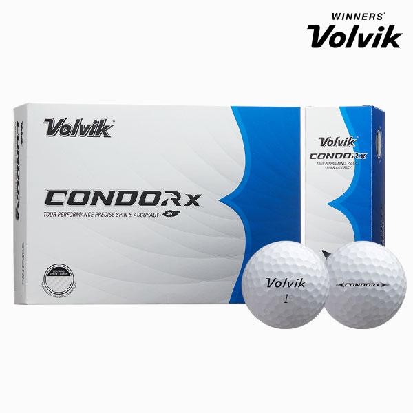 [사은품증정] 볼빅 CONDOR 콘도르X 우레탄 화이트카본 골프공 4피스