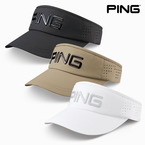 핑 솔리드 와이드 바이저 VISOR 골프모자 남성 2024년