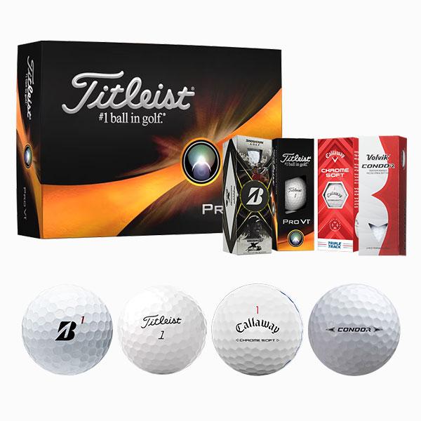 인기베스트 3피스볼 PRO V1+크롬소프트+TOUR-B +콘도르 3구씩 1더즌 핫딜