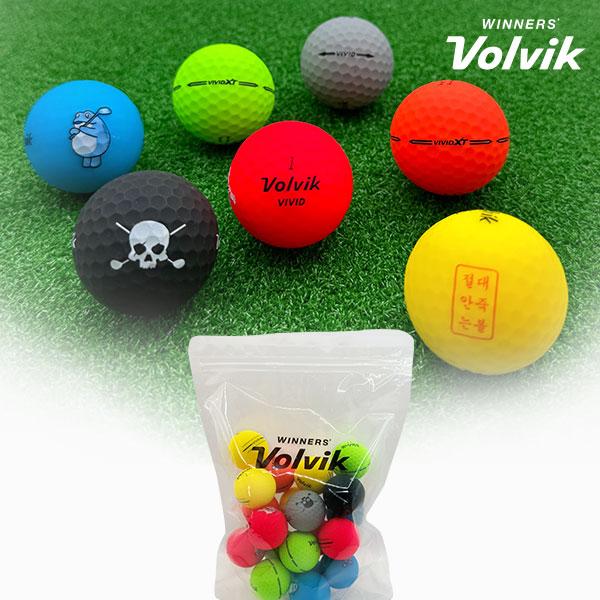 볼빅 컬러 로고볼 3PC볼 20EA [랜덤발송]