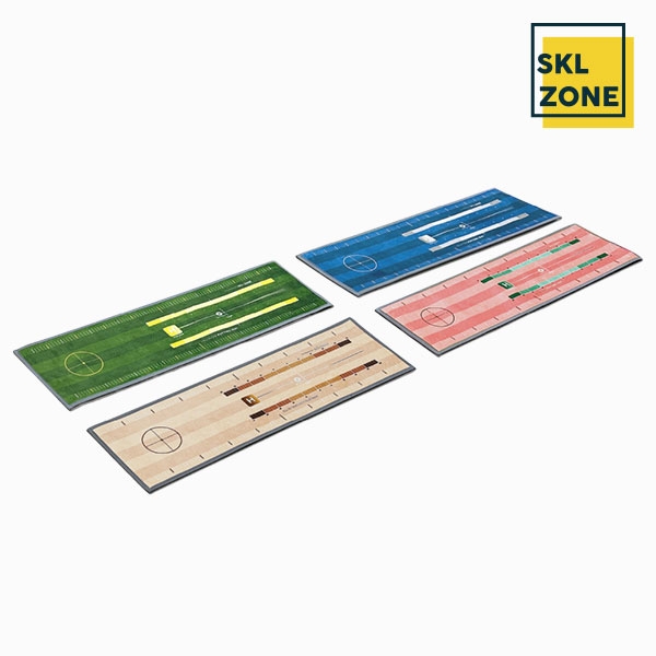 스킬존 올인원 퍼팅 스윙가이드 매트 1M