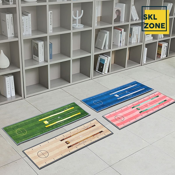 스킬존 올인원 퍼팅 스윙가이드 매트 1M