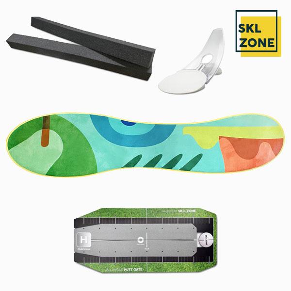 스킬존 아르떼 디자인 퍼팅매트 풀세트