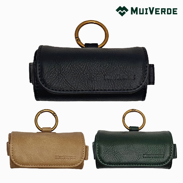 무이베르데 골프공 파우치 골프볼 주머니 케이스 가로형 가죽 2024년