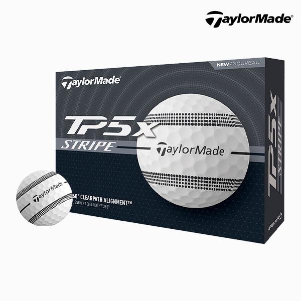 테일러메이드 TP5X STRIPE 스트라이프 5PC 골프볼 골프공 2024년