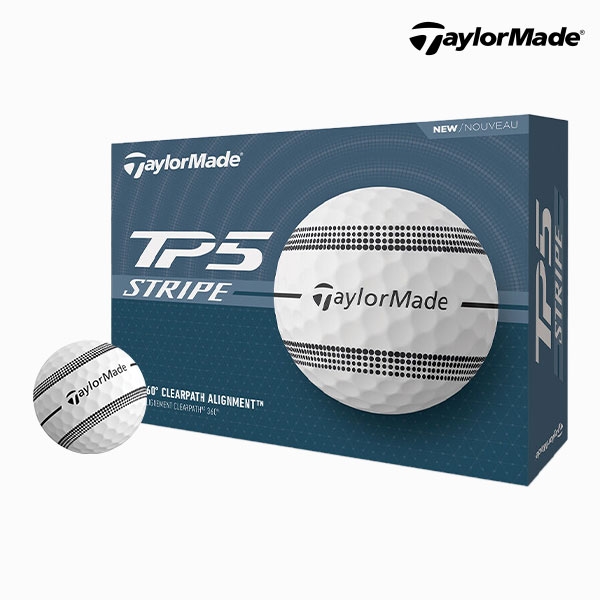 테일러메이드 TP5 STRIPE 스트라이프 5PC 골프볼 골프공 2024년