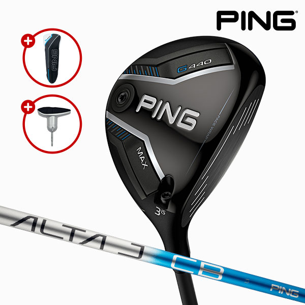 핑 G440 MAX 페어웨이우드 남성 2025년 [ALTA J CB]