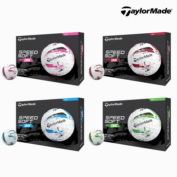테일러메이드 스피드 소프트 잉크 2PC 골프볼 골프공 2025년