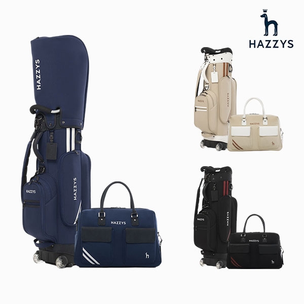 헤지스골프 HZCB-009M HZBB-009M 휠캐디백 골프백세트 여성 2025년