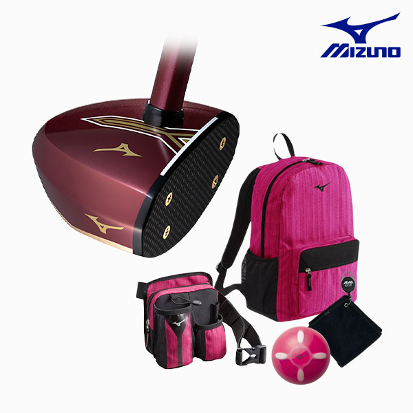 미즈노 파크골프 PG511 와인레드 5종세트 국내AS 정품