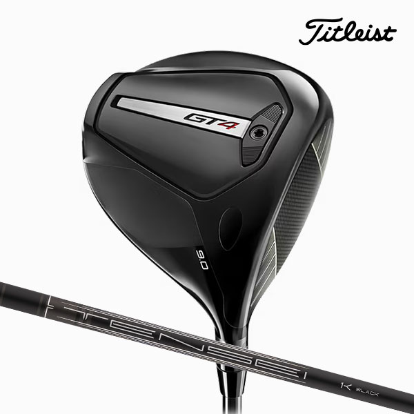 [아쿠쉬정품] 타이틀리스트 GT4 드라이버 남성 2024년 [Tensei 1K Black]