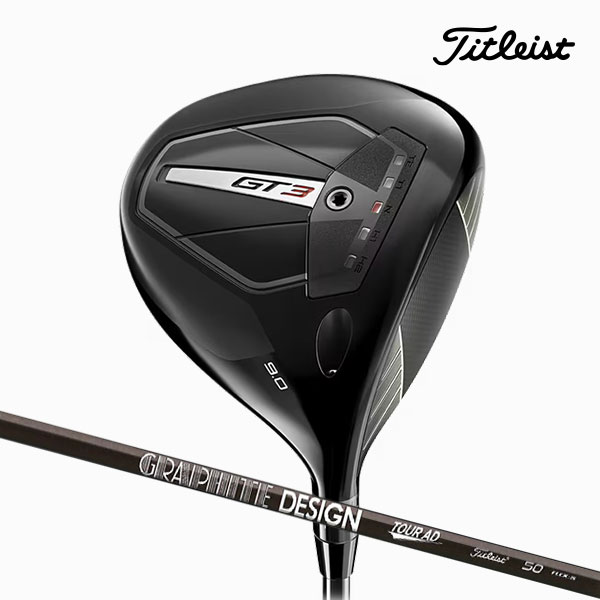 [아쿠쉬정품] 타이틀리스트 GT3 드라이버 남성 2024년 [TOUR AD BLACK]