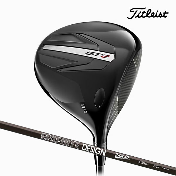[아쿠쉬정품] 타이틀리스트 GT2 드라이버 남성 2024년 [TOUR AD BLACK]