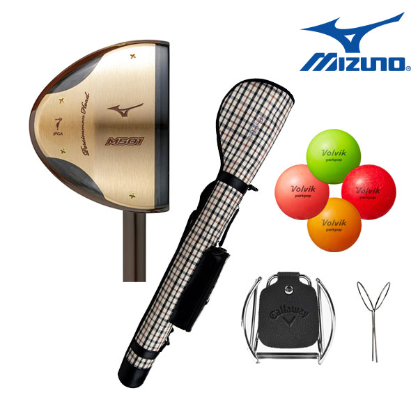 [파크왼손채] 미즈노 파크골프 MS-01 브라운 남성 85cm 왼손 좌타용