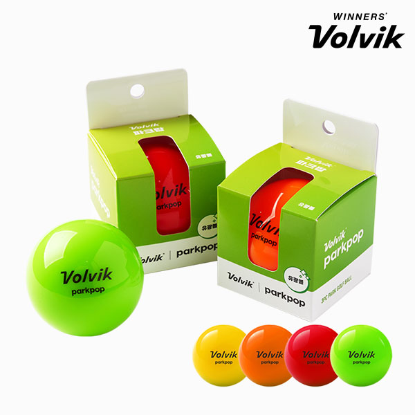 볼빅 파크팝 파크골프볼 3피스 유광볼 1알