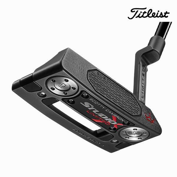 [아쿠쉬정품] 스카티카메론 Studio Xperimental SQUAREBACK2 스퀘어백2 블랙 한정판 말렛 퍼터 2025년