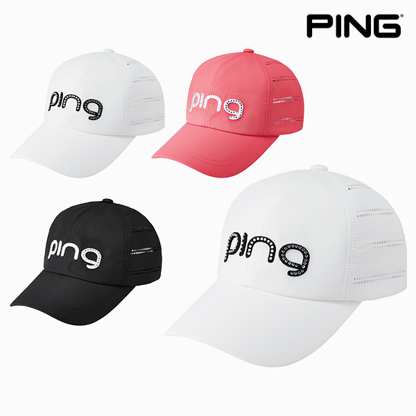 핑 육각 캡모자 골프모자 여성
