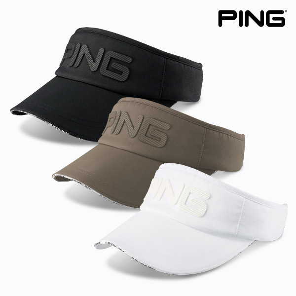 핑 고주파 와이드 바이저 골프모자 남성